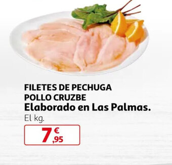 Alcampo Filetes de pechuga pollo cruzbe oferta
