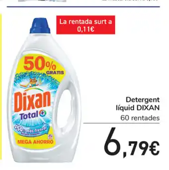 Carrefour Dixan Detergent líquid oferta