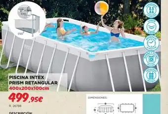Intex Piscina Intex Prism Retangular