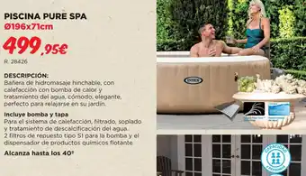 Espaço Casa Intex Piscina Pure Spa oferta