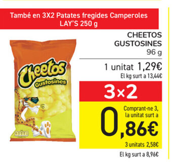 Carrefour Cheetos Gustosines 96g oferta