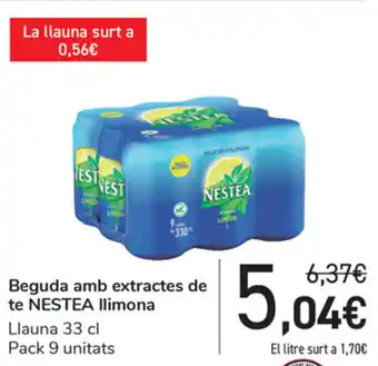 Carrefour Nestea Beguda amb extractes de te llimona 33cl oferta