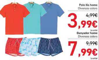 Carrefour Polo llis home oferta
