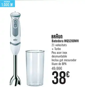 Carrefour Braun Batedora MQ5200WH oferta