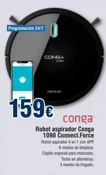 FROIZ Robot Aspirador Conga 1090 Connect Force oferta