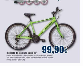 FROIZ Bicicleta de Montaña Basic 26 oferta