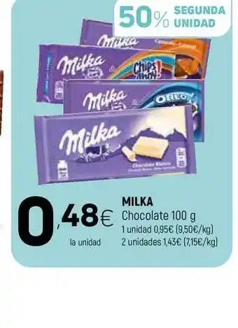 Coviran MILKA Chocolate 100g oferta