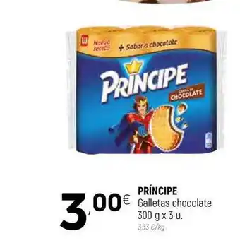 Coviran PRINCIPE Galletas chocolate 300g X 3u oferta