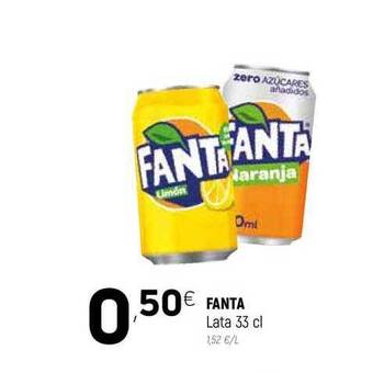Coviran FANTA Lata 33cl oferta