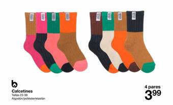 Zeeman Calcetines tallas 23-38 oferta