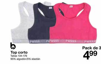 Zeeman Top corto oferta