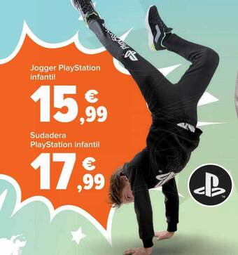 Carrefour Sudadera playstation infantil oferta