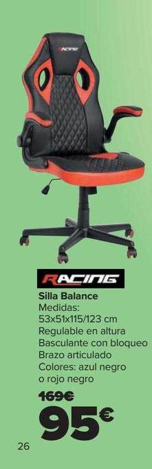 Carrefour Silla balance racing oferta