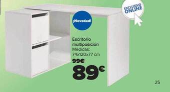 Carrefour Escritorio multiposición oferta