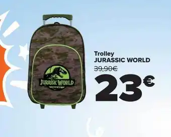 Carrefour Trolley jurassic world oferta
