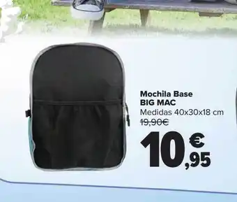 Carrefour Mochila base big mac oferta