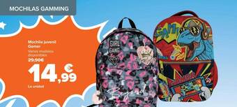 Carrefour Mochila juvenil gamer oferta