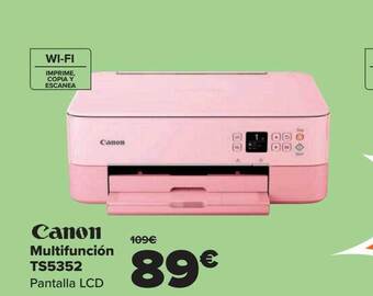 Carrefour Canon multifunción ts5352 oferta