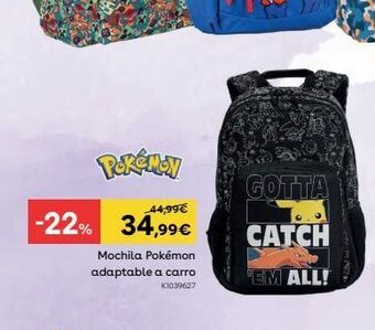 ToysRus Mochila pokemon oferta