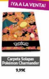 Game Termay carpeta solapas pokémon charmander 9,99€ oferta