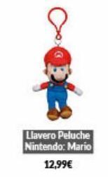 Game Llavero peluche nintendo: mario 12,99€ oferta
