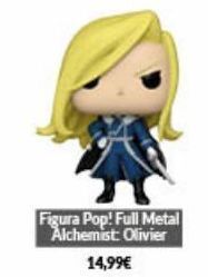 Game Figura pop! full metal alchemist: olivier 14,99€ oferta