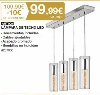 Costco ARTIKA LÁMPARA DE TECHO LED oferta