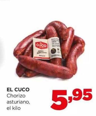 Alimerka El cuco chorizo asturiano el kilo oferta