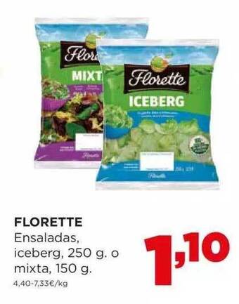 Alimerka Florette ensaladas iceberg mixta oferta
