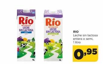 Alimerka Rio leche sin lactosa entera o semi oferta