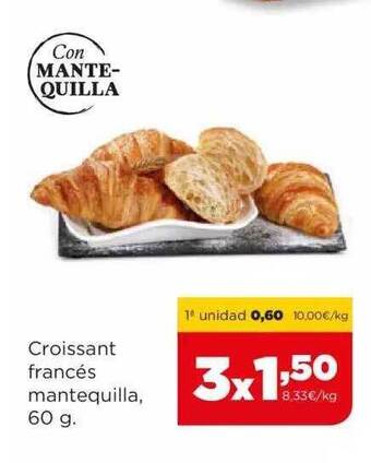 Alimerka Croissant francés mantequilla oferta