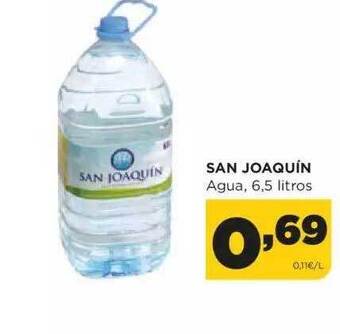 Alimerka San joaquín agua oferta