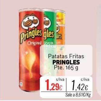Cuevas Cash Patatas fritas pringles pte. oferta