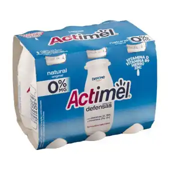ALDI Actimel 0% natural oferta