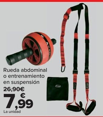 Carrefour Rueda abdominal o entrenamiento en suspensión oferta
