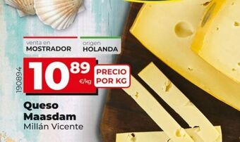Maxi Dia Queso maasdam millán vicente oferta