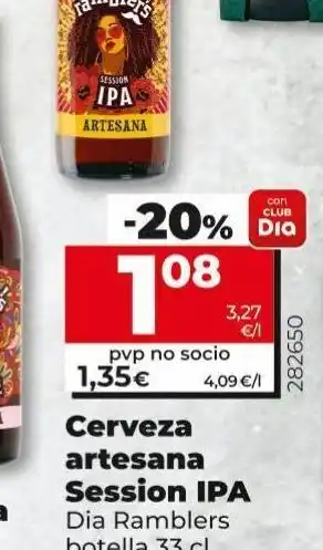 Maxi Dia Cerveza artesana session ipa dia oferta
