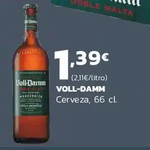 Supermercados Lupa Cerveza voll damm oferta