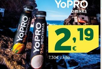 HiperDino Yogur líquido yopro oferta