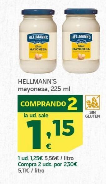 HiperDino Mayonesa hellmann's oferta