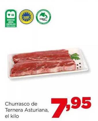 Alimerka Churrasco de ternera asturiana el kilo oferta