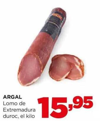 Alimerka Argal lomo de extremadura duroc el kilo oferta