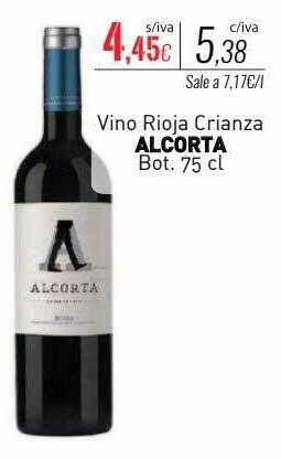 Cuevas Cash Vino rioja crianza alcorta bot. oferta