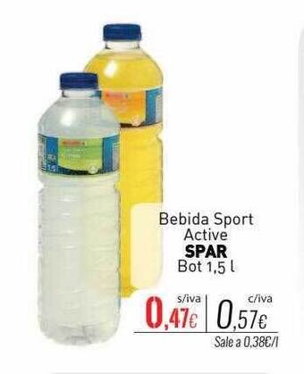 Cuevas Cash Bebida sport active spar bot oferta