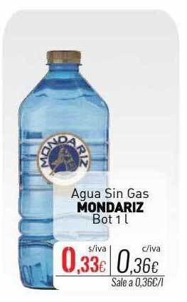 Cuevas Cash Agua sin gas mondariz bot oferta