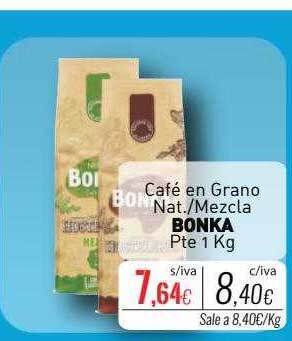 Cuevas Cash Café en grano nat.-mezcla bonka oferta