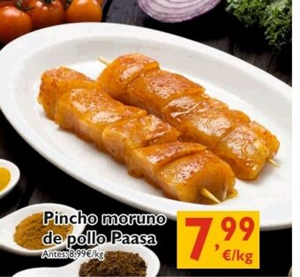 Supermercados La Despensa Pincho moruno de pollo Paasa oferta