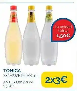 Tónica schweppes