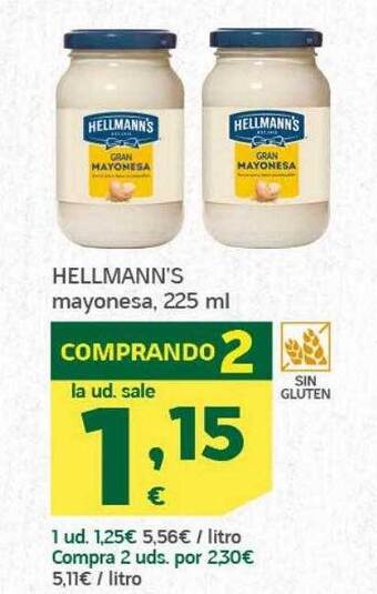 HiperDino Hellmann's mayonesa oferta