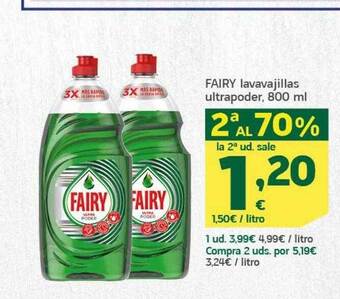 HiperDino Fairy lavavajillas ultrapoder oferta